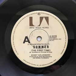 Bobby Goldsboro Summer (The First Time) USED VINYL 7INCH SINGLE 45 RPM