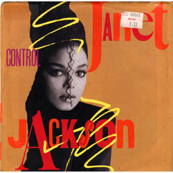 Janet Jackson Control USED VINYL 7INCH 45 RPM SINGLE STYRENE