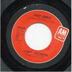 Janet Jackson Fast Girls Vinyl 7" USED