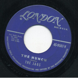The Jags (3) The Hunch / Cry Wolf USED VINYL 7INCH 45 RPM SINGLE