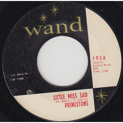 The Princetons Little Miss Sad / Bony Maronie USED VINYL 7INCH 45 RPM