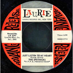 The Spotnicks Pony Express / Just Listen To My Heart USED VINYL 7INCH 45 RPM SINGLE PROMO