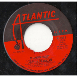 Aretha Franklin Eleanor Rigby / It Ain't Fair Vinyl 7" USED