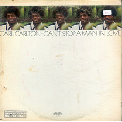Carl Carlton Can't Stop A Man In Love Vinyl LP USED