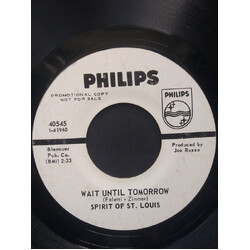 Spirit Of St. Louis (2) Going Back To Miami / Wait Until Tomorrow USED VINYL 7INCH 45 RPM PROMO STYRENE