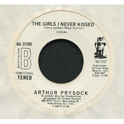Arthur Prysock The Girls I Never Kissed USED VINYL 7INCH PROMO STEREO MONO