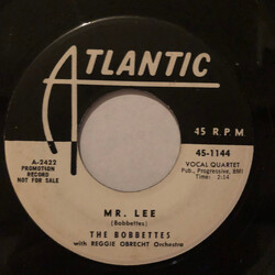 The Bobbettes Mr. Lee/Look At The Stars USED VINYL 7INCH 45 RPM SINGLE PROMO