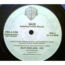 Maze Featuring Frankie Beverly Silky Soul Vinyl 12" USED