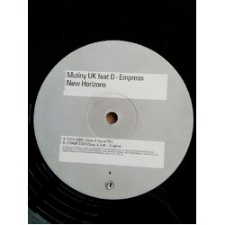 Mutiny New Horizons USED VINYL 12INCH TEST PRESSING