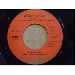 Quicksilver Messenger Service Gypsy Lights USED VINYL 7INCH 45 RPM SINGLE