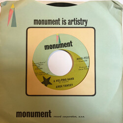Arch Yancey A Helping Hand / Loneliness All Around Me USED VINYL 7INCH 45 RPM SINGLE PROMO