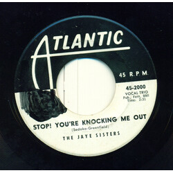 Jaye Sisters Little Daddy / Stop! You're Knocking Me Out USED VINYL 7INCH 45 RPM SINGLE PROMO