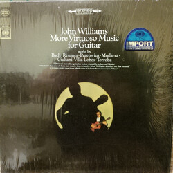 John Williams (7) More Virtuoso Music For Guitar Vinyl LP USED