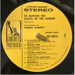The 50 Guitars Of Tommy Garrett 50 Guitars Go South Of The Border Volume 2 Vinyl LP USED