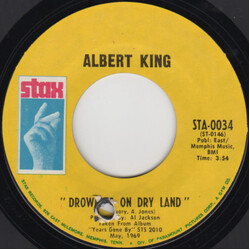 Albert King Drowning On Dry Land USED VINYL 7INCH 45 RPM SINGLE