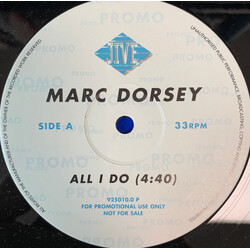 Marc Dorsey All I Do / Tell Your Man (He's Gotta Go) USED VINYL 12INCH PROMO