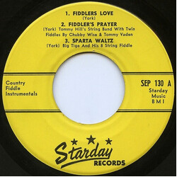 Various Country Fiddle Instrumentals USED VINYL 7INCH 45 RPM EP