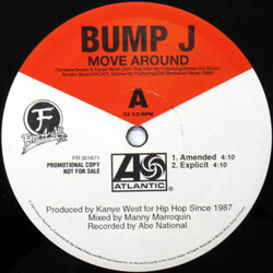 Bump J Move Around VINYL 12" USED