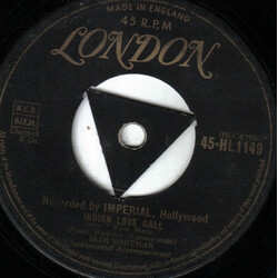Slim Whitman Indian Love Call / China Doll USED VINYL 7INCH SINGLE 45 RPM