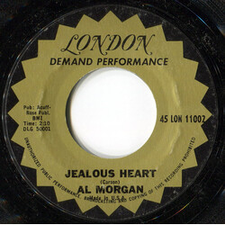 Al Morgan (3) Jealous Heart VINYL 7" USED