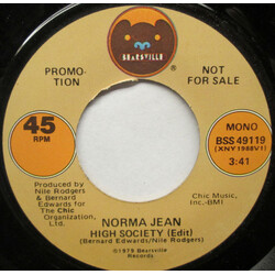 Norma Jean Wright High Society USED VINYL 7INCH 45 RPM SINGLE PROMO STEREO MONO