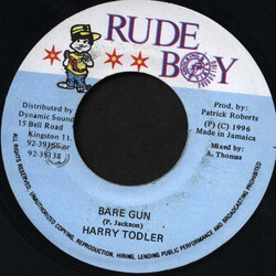 Harry Toddler Bare Gun USED VINYL 7INCH 45 RPM