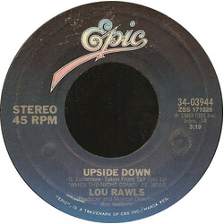 Lou Rawls Upside Down USED VINYL 7INCH 45 RPM SINGLE