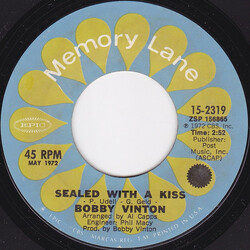 Bobby Vinton Sealed With A Kiss / Ev'ry Day Of My Life USED VINYL 7INCH 45 RPM SINGLE REISSUE