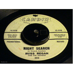 Russ Regan And The Rowdies The Waterboy USED VINYL 7INCH 45 RPM PROMO