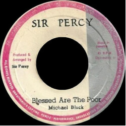 Michael Black (4) Blessed Are The Poor USED VINYL 7INCH 45 RPM