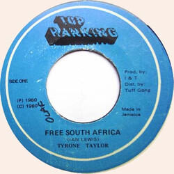 Tyrone Taylor / Fatman Riddim Section Free South Africa / Guerillas Time USED VINYL 7INCH 45 RPM