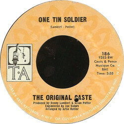 The Original Caste One Tin Soldier USED VINYL 7INCH 45 RPM