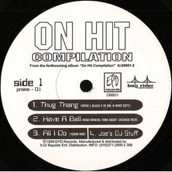 Various On Hit Compilation USED VINYL 12INCH EP