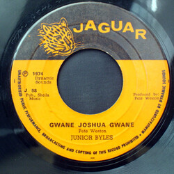 Junior Byles / Joshua's All Stars Gwane Joshua Gwane USED VINYL 7INCH SINGLE 45 RPM