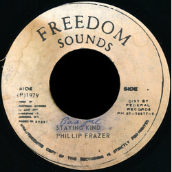 Phillip Fraser Bad Girl USED VINYL 7INCH 45 RPM MISPRINT
