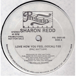 Sharon Redd Love How You Feel VINYL 12" USED