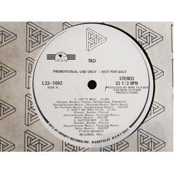 TKO (5) Let It Roll USED VINYL 12INCH PROMO
