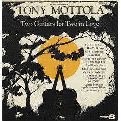 Tony Mottola Two Guitars For Two In Love Vinyl LP USED