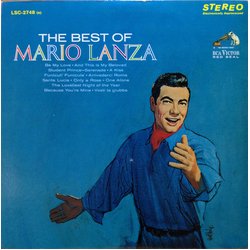 Mario Lanza The Best Of Mario Lanza Vinyl LP USED