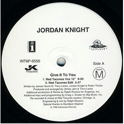 Jordan Knight Give It To You VINYL 12" USED