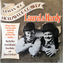 Laurel & Hardy The Golden Age Of Hollywood Comedy Vinyl LP USED