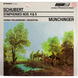Franz Schubert / Wiener Philharmoniker / Karl Münchinger Symphonies Nos. 4 & 5 Vinyl LP USED