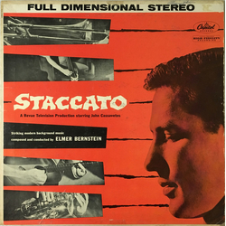 Elmer Bernstein Staccato Vinyl LP USED