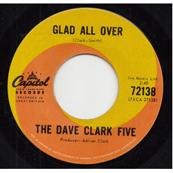 The Dave Clark Five Glad All Over USED VINYL 7INCH 45 RPM SINGLE