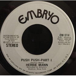 Herbie Mann Push Push - Part I USED VINYL 7INCH 45 RPM SINGLE