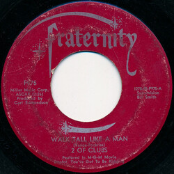 2 Of Clubs Walk Tall Like A Man USED VINYL 7INCH 45 RPM SINGLE