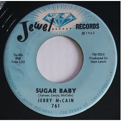 Jerry McCain Sugar Baby USED VINYL 7INCH 45 RPM SINGLE