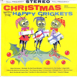 The Happy Crickets Christmas With The Happy Crickets Vinyl LP USED