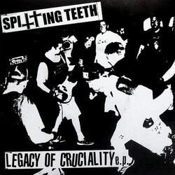 Spitting Teeth Legacy Of Cruciality E.P. USED VINYL 7INCH EP 45 RPM REPRESS
