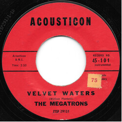 The Megatrons (2) Velvet Waters USED VINYL 7"